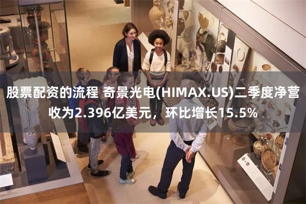 股票配资的流程 奇景光电(HIMAX.US)二季度净营收为2.396亿美元，环比增长15.5%