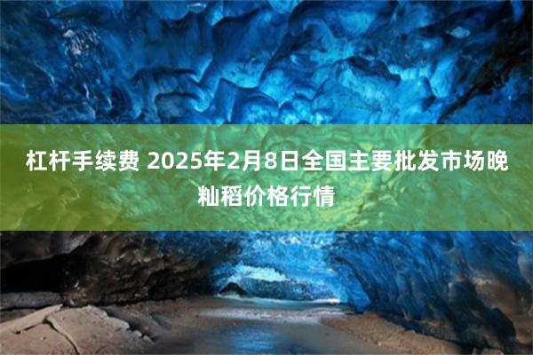 杠杆手续费 2025年2月8日全国主要批发市场晚籼稻价格行情